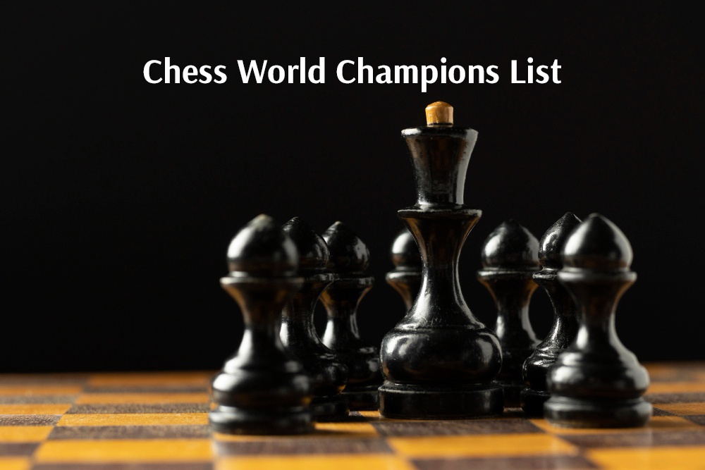 Chess World Champions Players List
