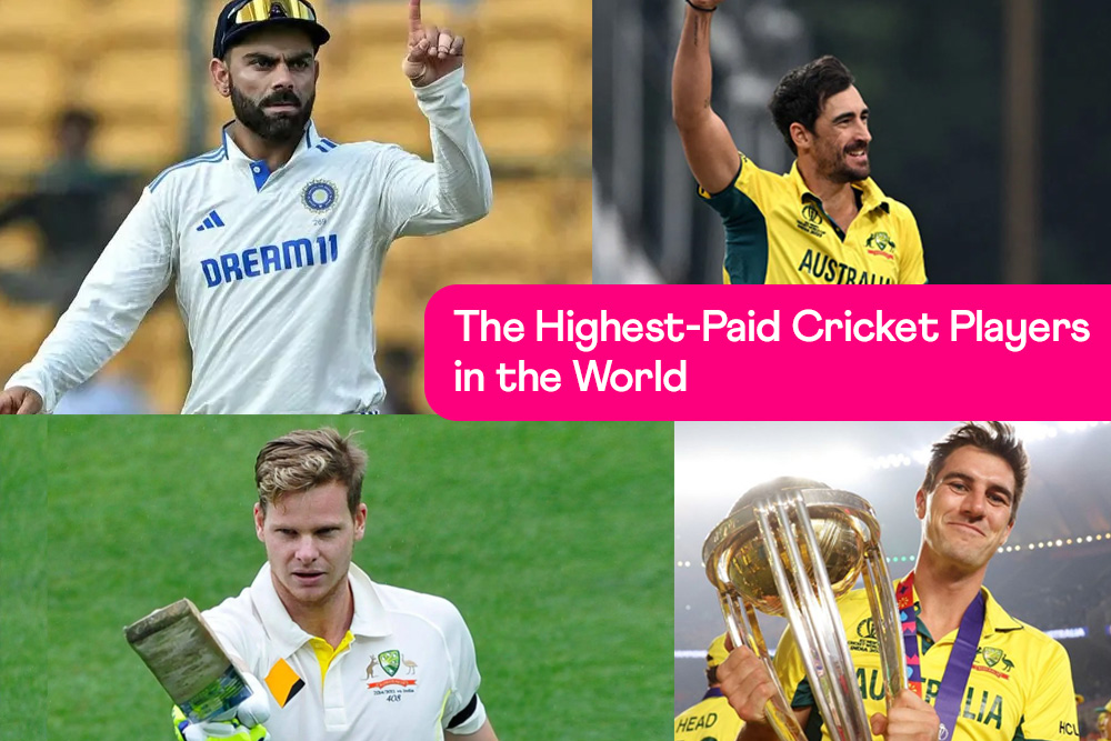 Top 10 Highest-Paid Cricketers in the World 2025
